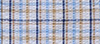 Camicia sportiva scozzese Seersucker Westport 1989, Big & Tall - Azzurro