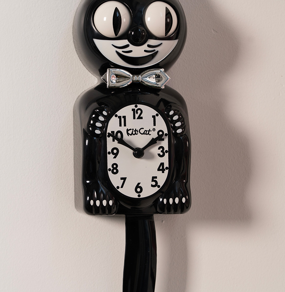 Kit-Cat Klock Swinging tail