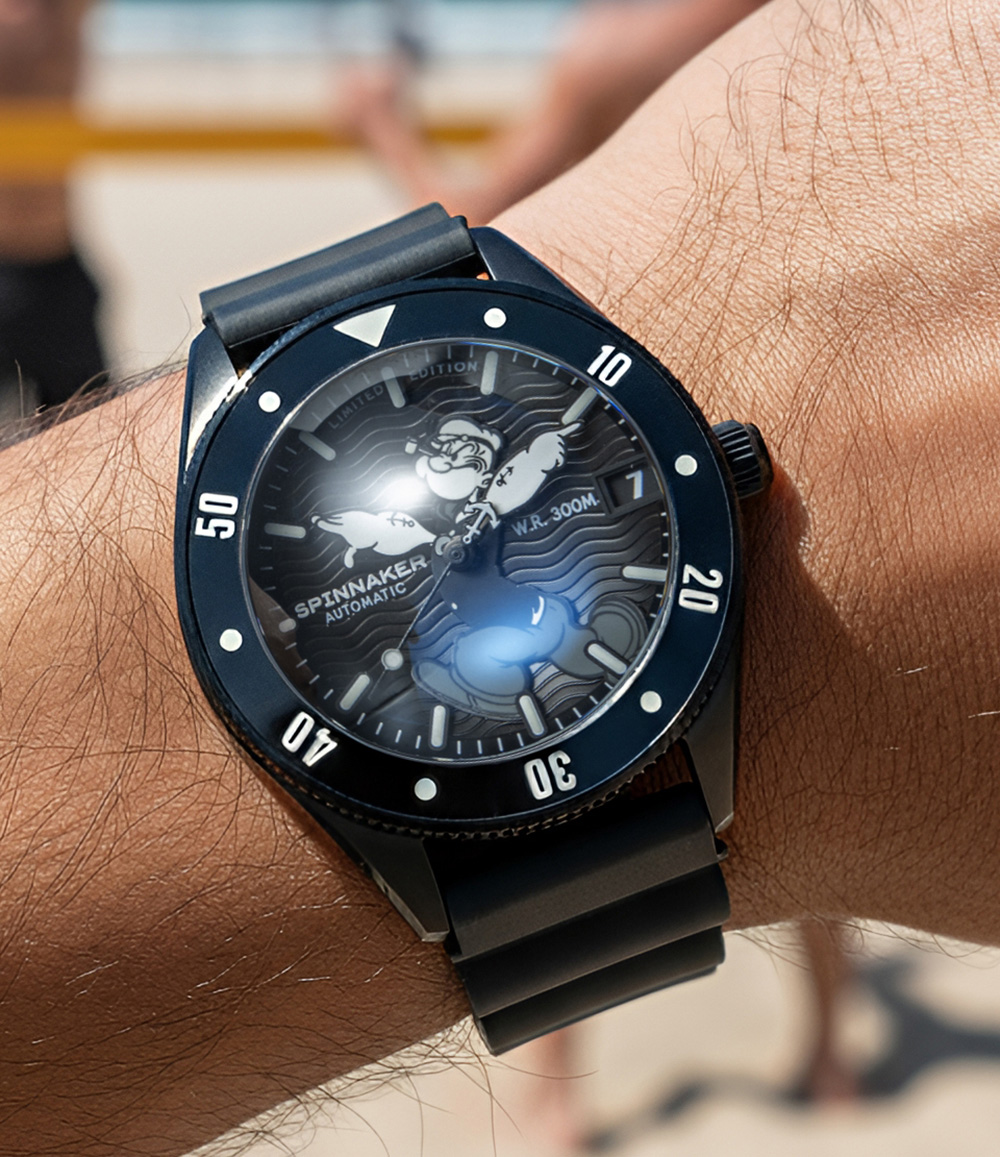 Spinnaker Challenger Automatic – Popeye “Anchor Arms” Limited Edition