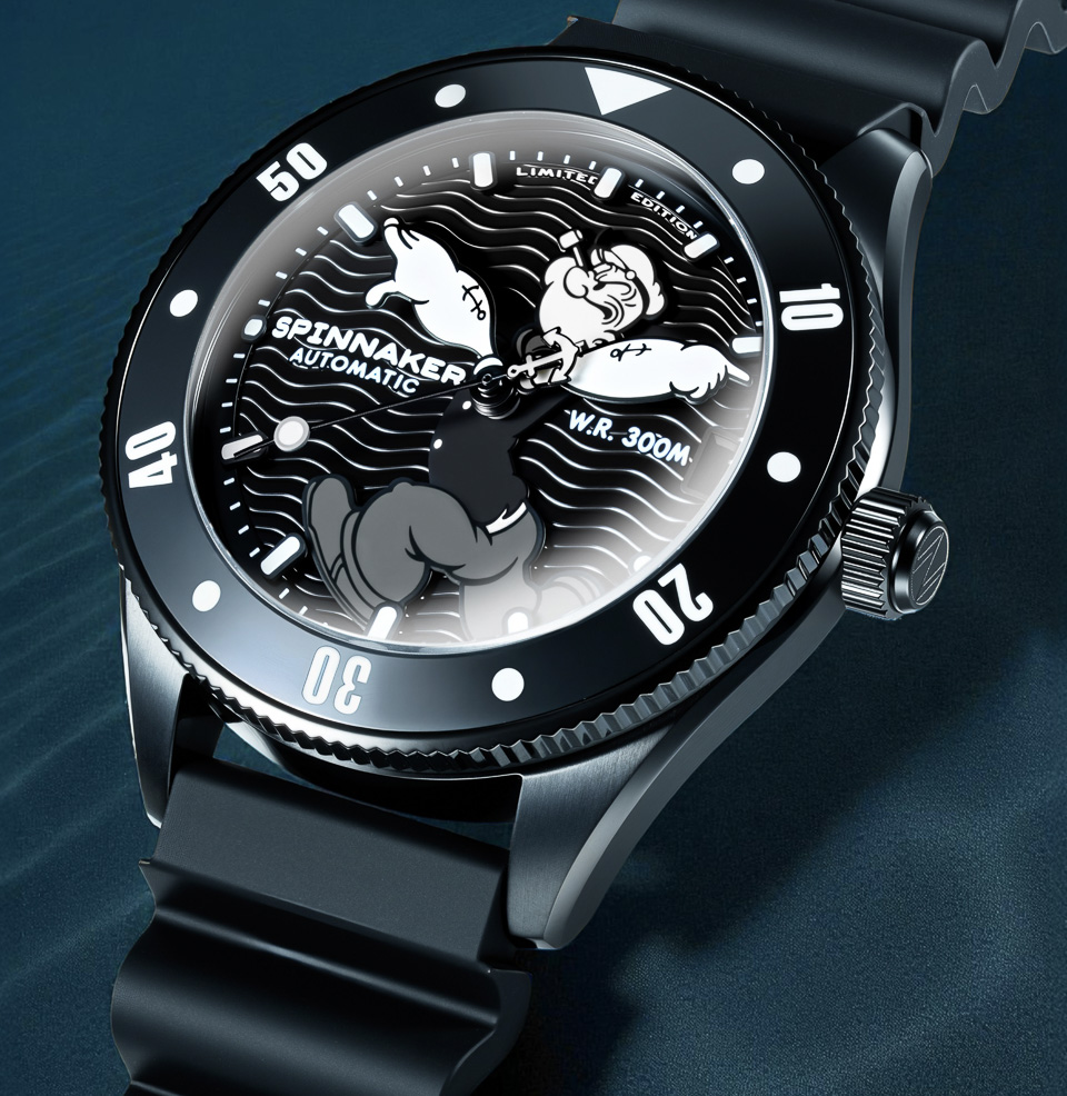 Spinnaker Challenger Automatic – Popeye “Anchor Arms” Limited Edition Spinnaker Challenger Automatic