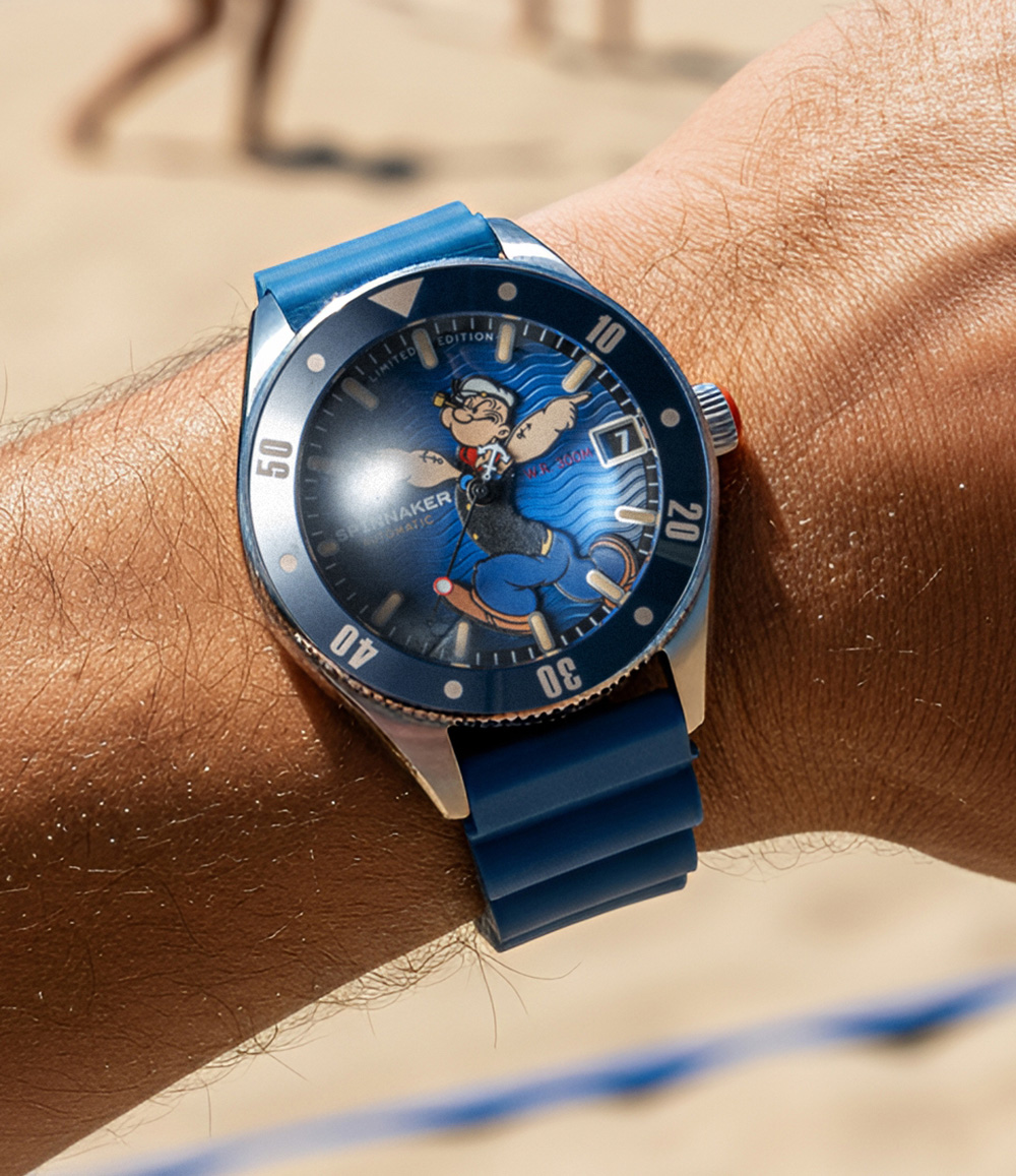 Spinnaker Challenger Automatic – Popeye “Anchor Arms” Limited Edition
