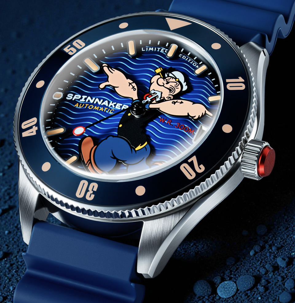 Spinnaker Challenger Automatic – Popeye “Anchor Arms” Limited Edition Spinnaker Challenger Automatic