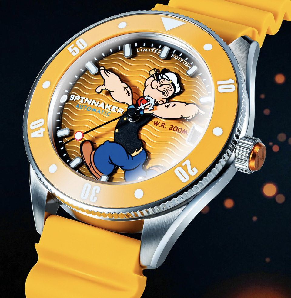 Spinnaker Challenger Automatic – Popeye “Anchor Arms” Limited Edition Spinnaker Challenger Automatic