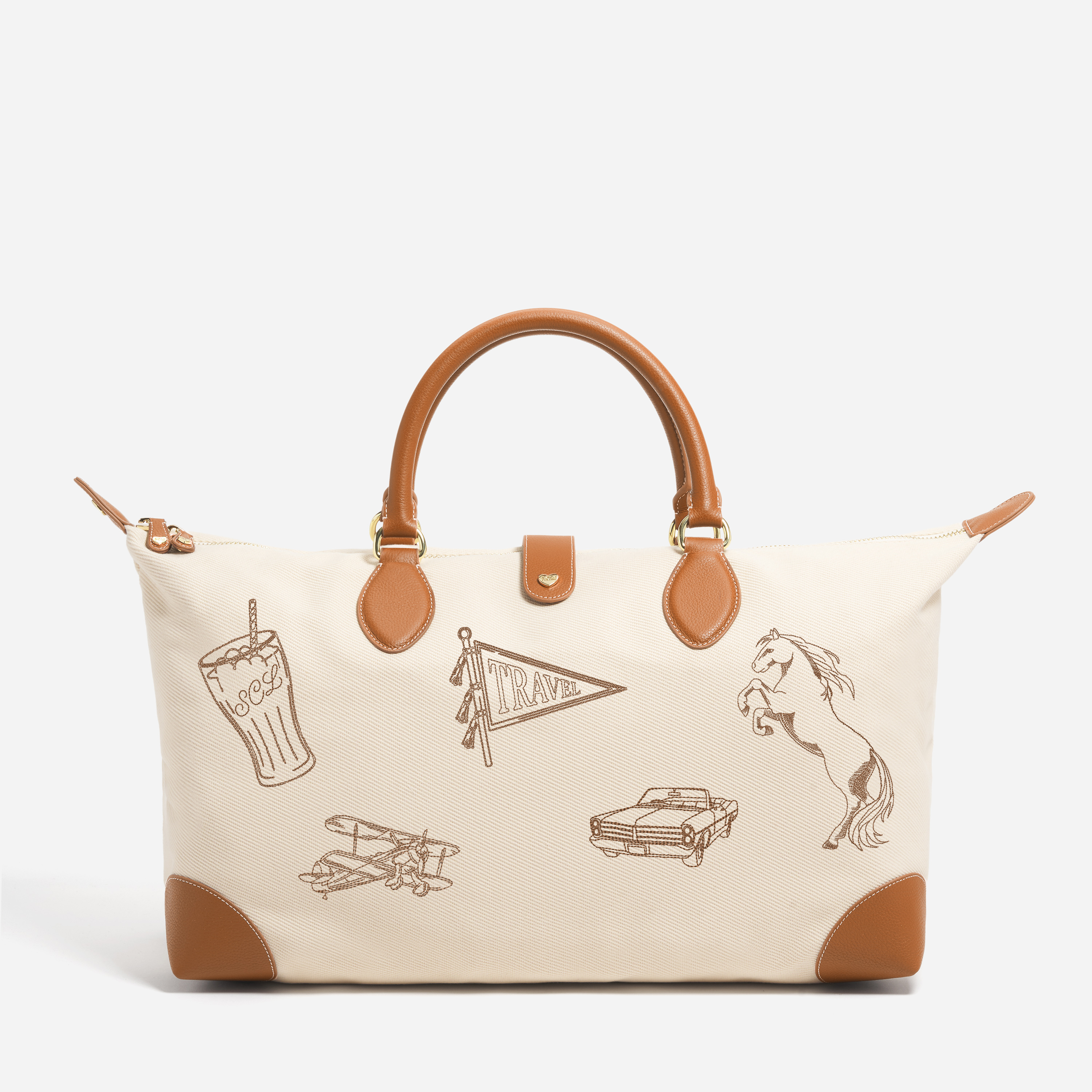 Custom Embroidered Weekender