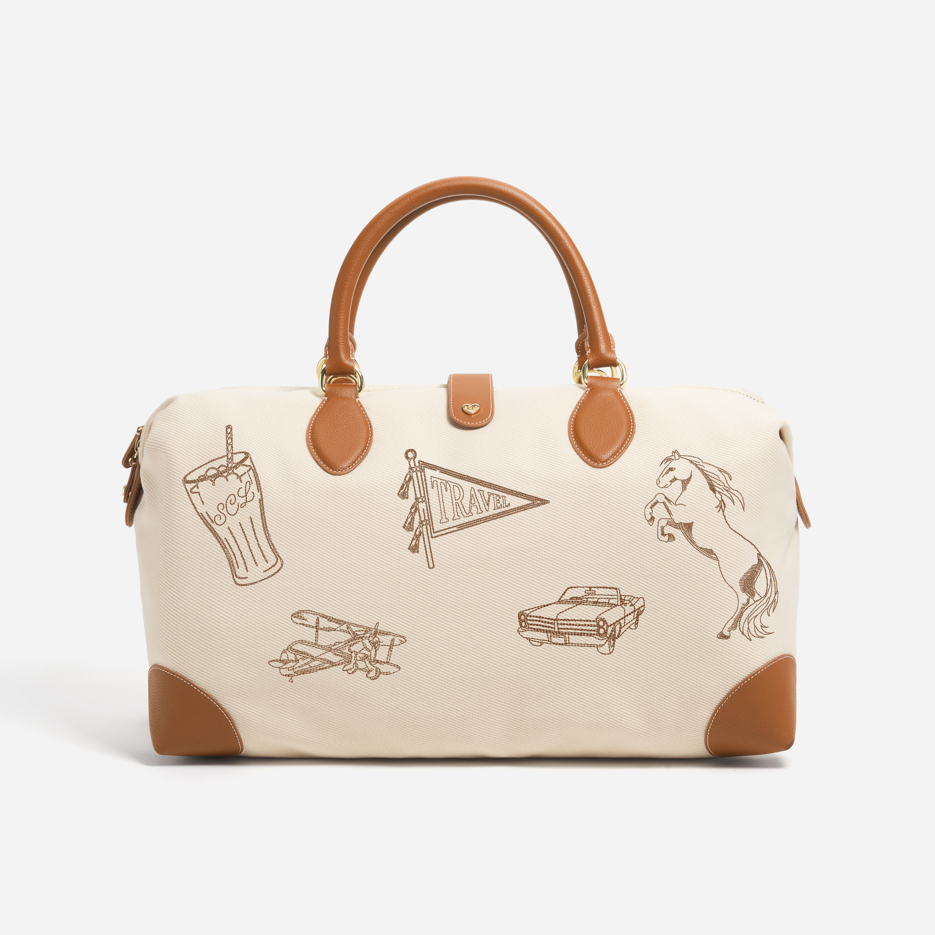 Custom Embroidered Weekender