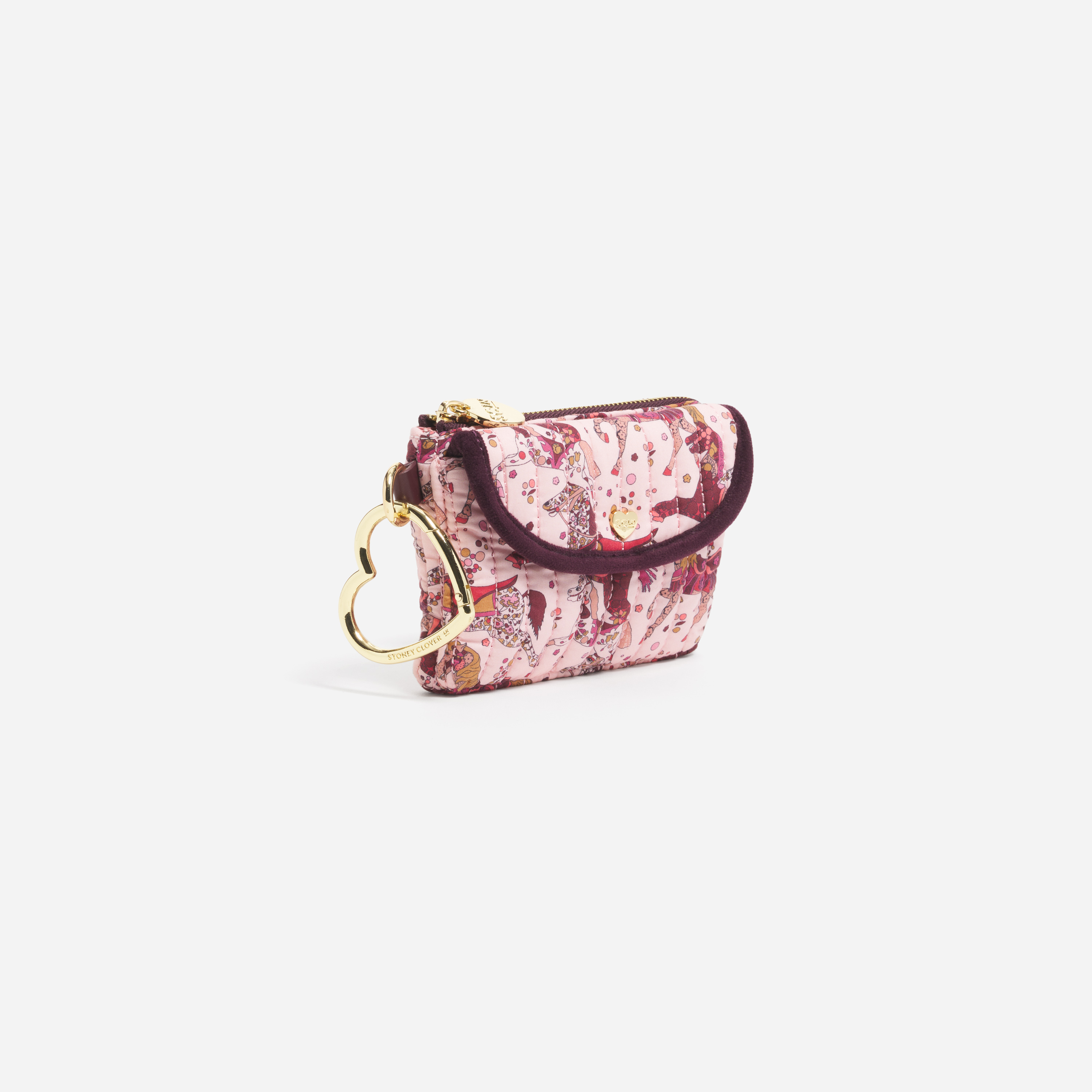 Snap Pouch Bag Charm Made With Liberty Fabric