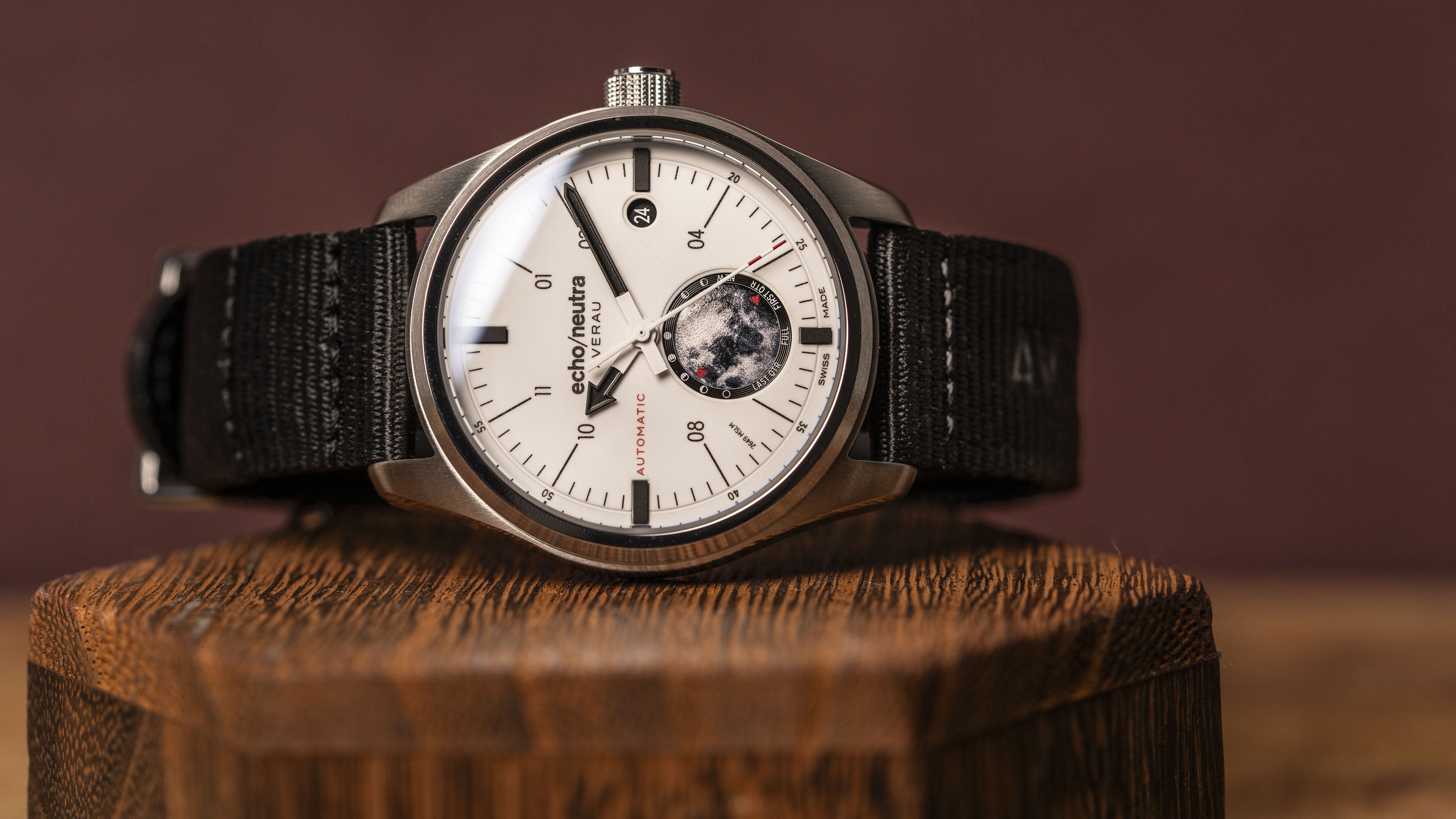 echo/neutra Averau 39 Moon Phase Watch – Windup Watch Shop