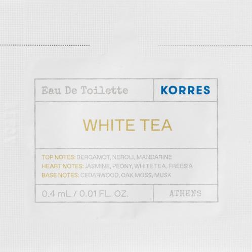 Korres SampleEau de Toilette für Sie Sample (White Tea) 1