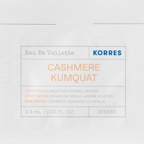 Korres SampleEau de Toilette für Sie Sample (Cashmere Kumquat) 1