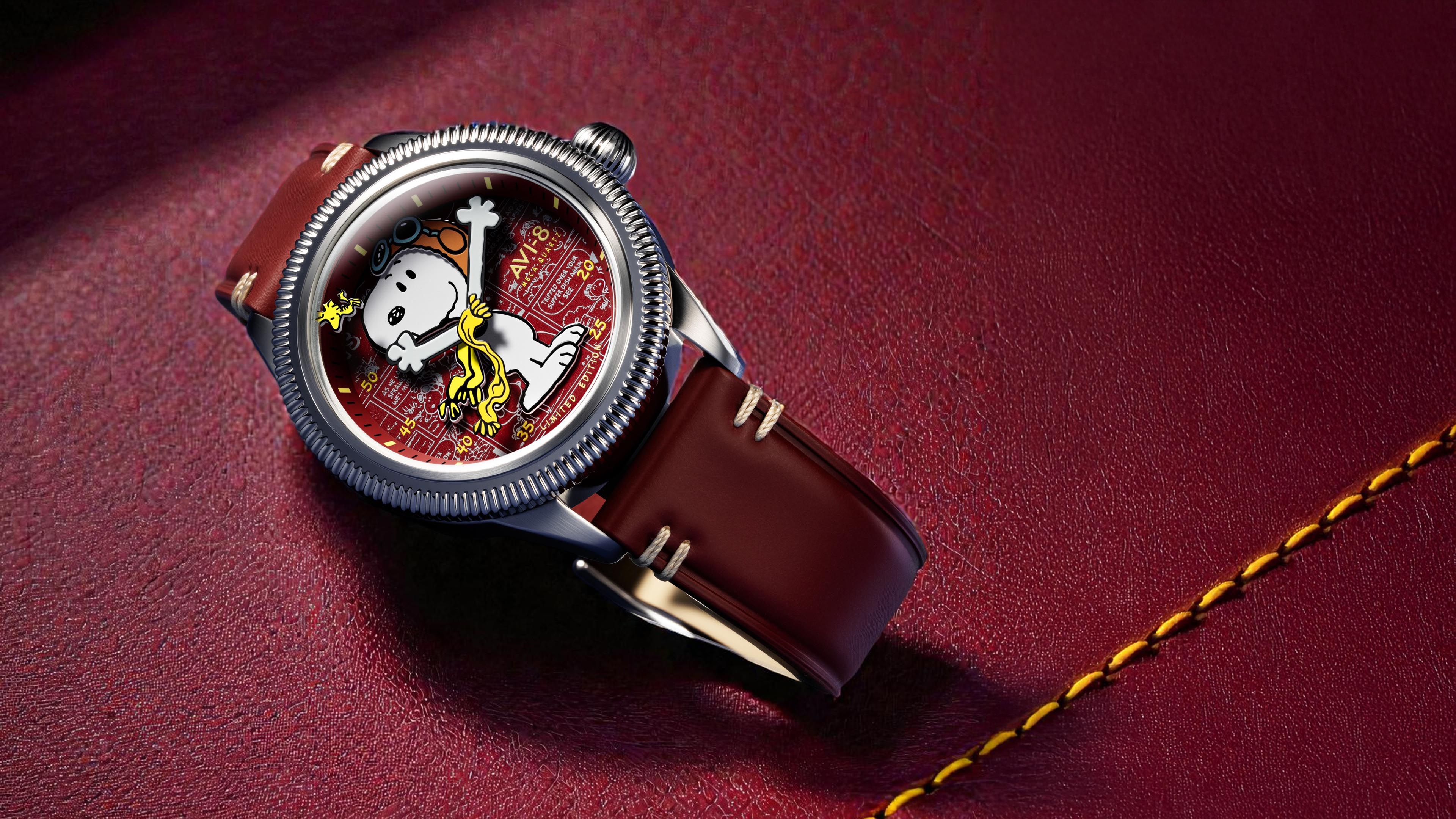 AVI-8 Peanuts Snoopy Flying Ace Limited Edition Watches – Windup
