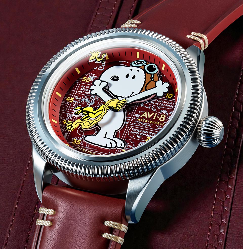 AVI-8 Peanuts Snoopy Flying Ace Limited Edition The Airmaster