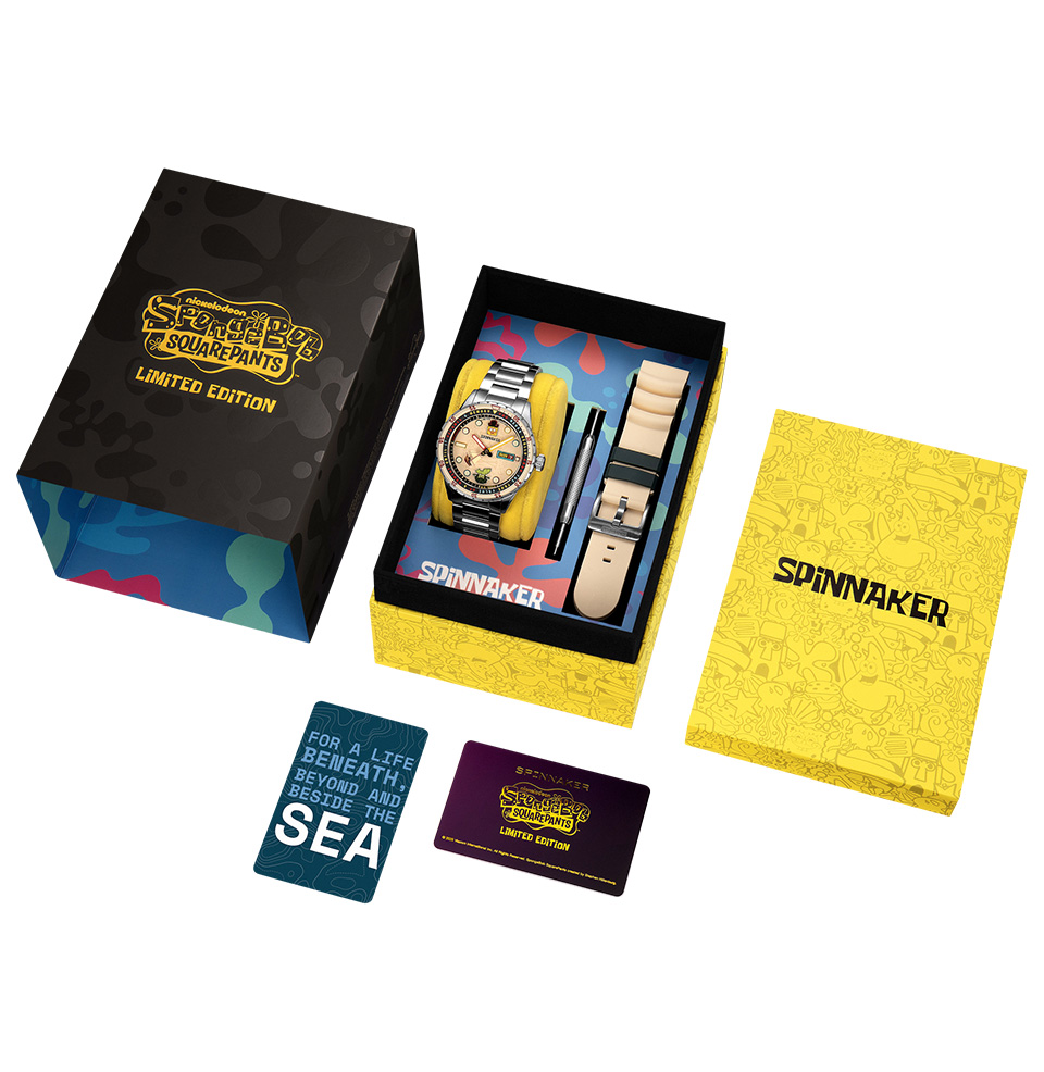 Hass Automatic SpongeBob: The Search for SquarePants Limited Edition Spongebob Packaging