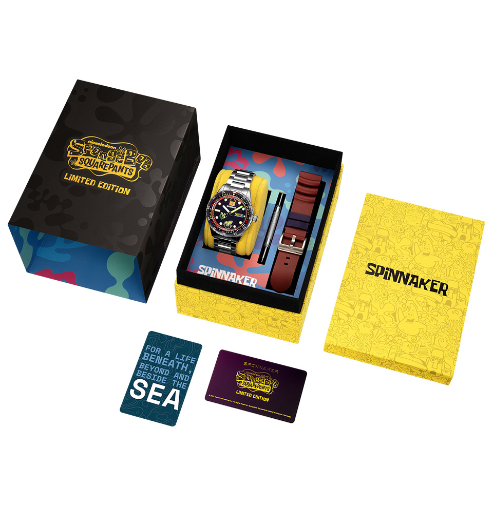 Hass Automatic SpongeBob: The Search for SquarePants Limited Edition Spongebob Packaging