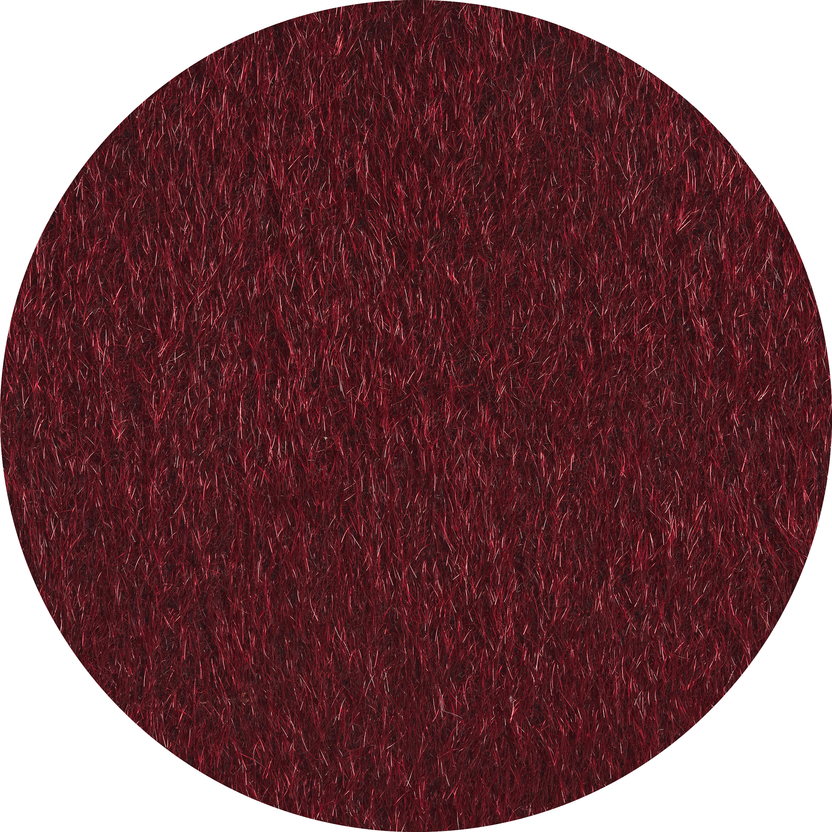 Burgundy Faux Pony Hair