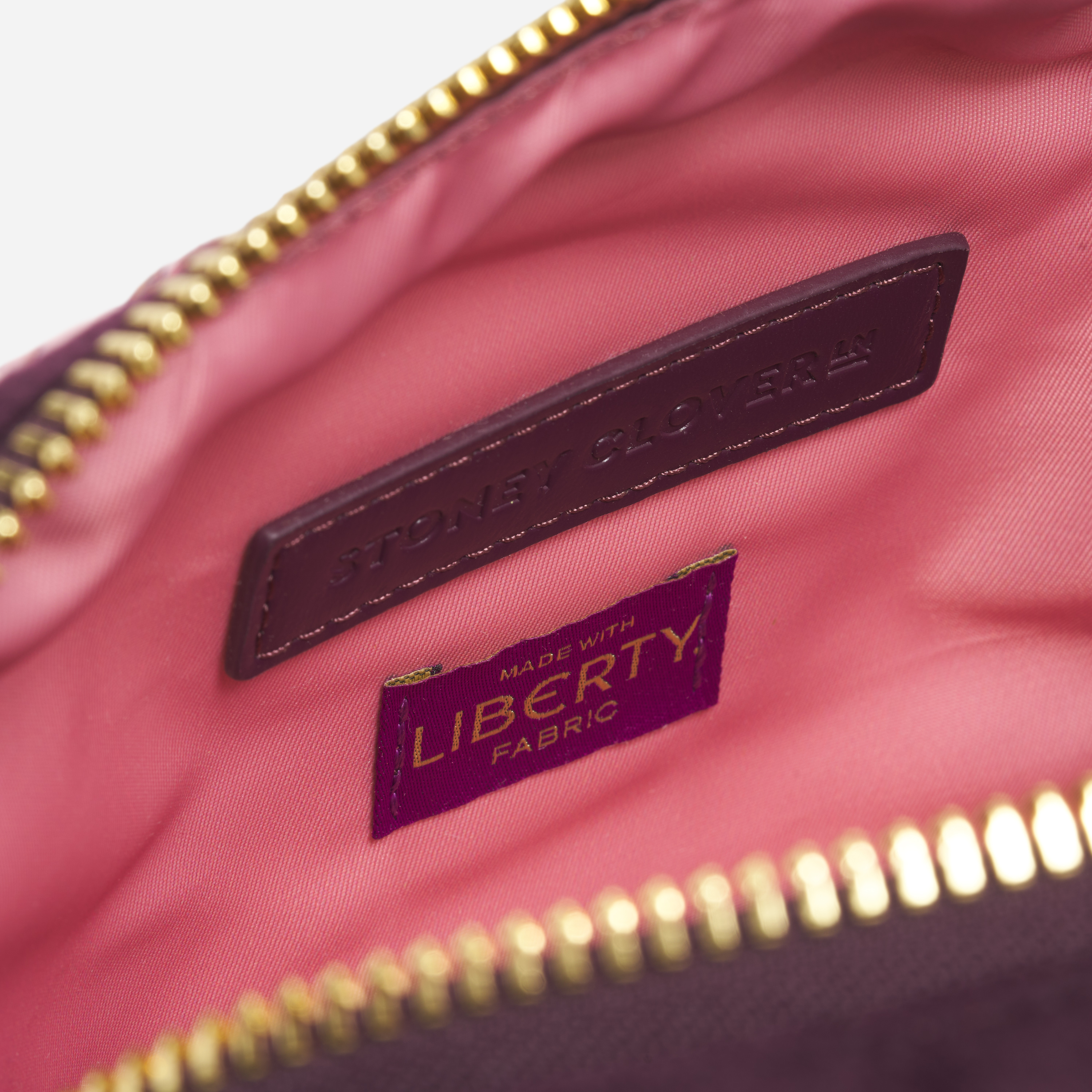 Small Pouch Made with Liberty Fabric
