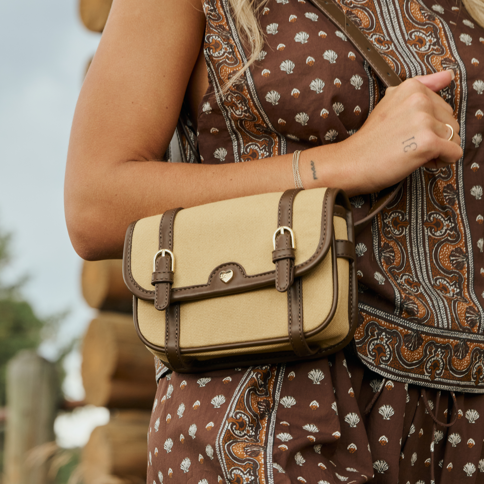 Convertible Saddle Bag
