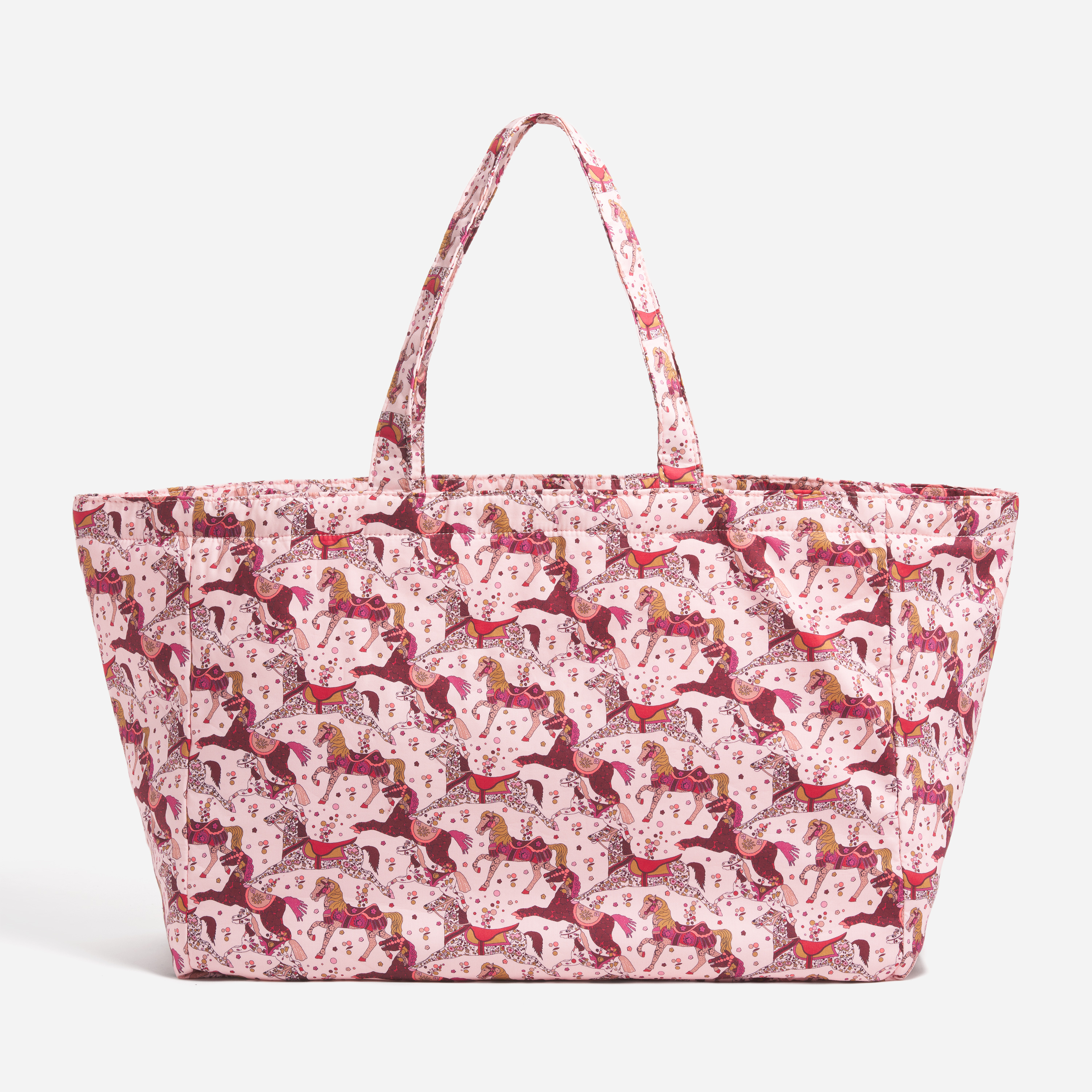 Large Everything Tote Made with Liberty Fabric