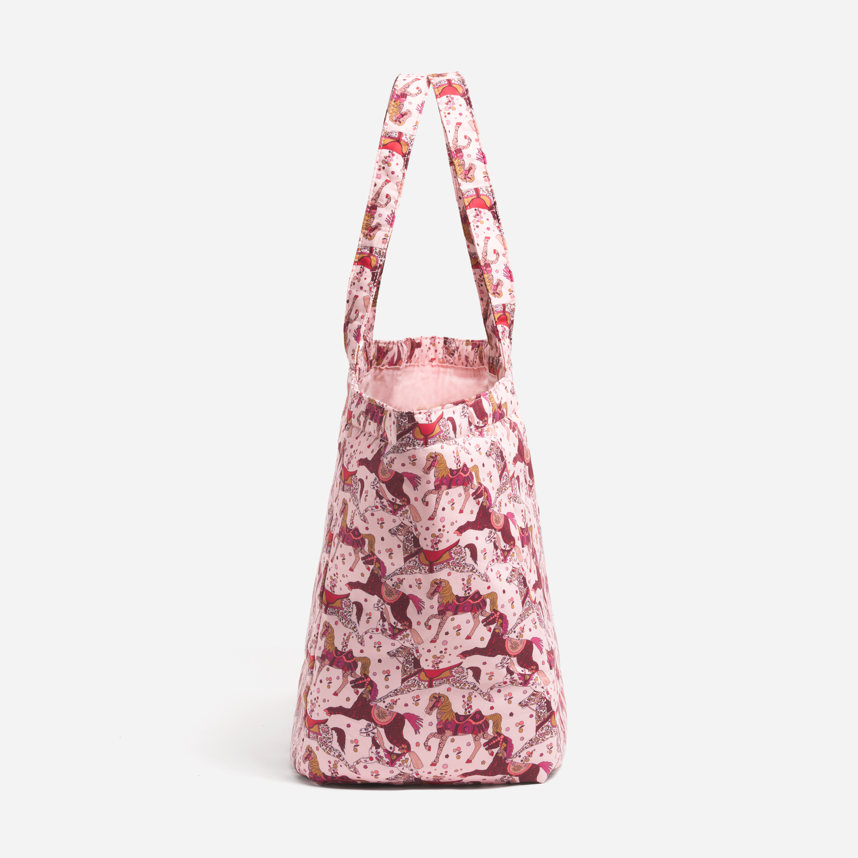 Large Everything Tote Made with Liberty Fabric