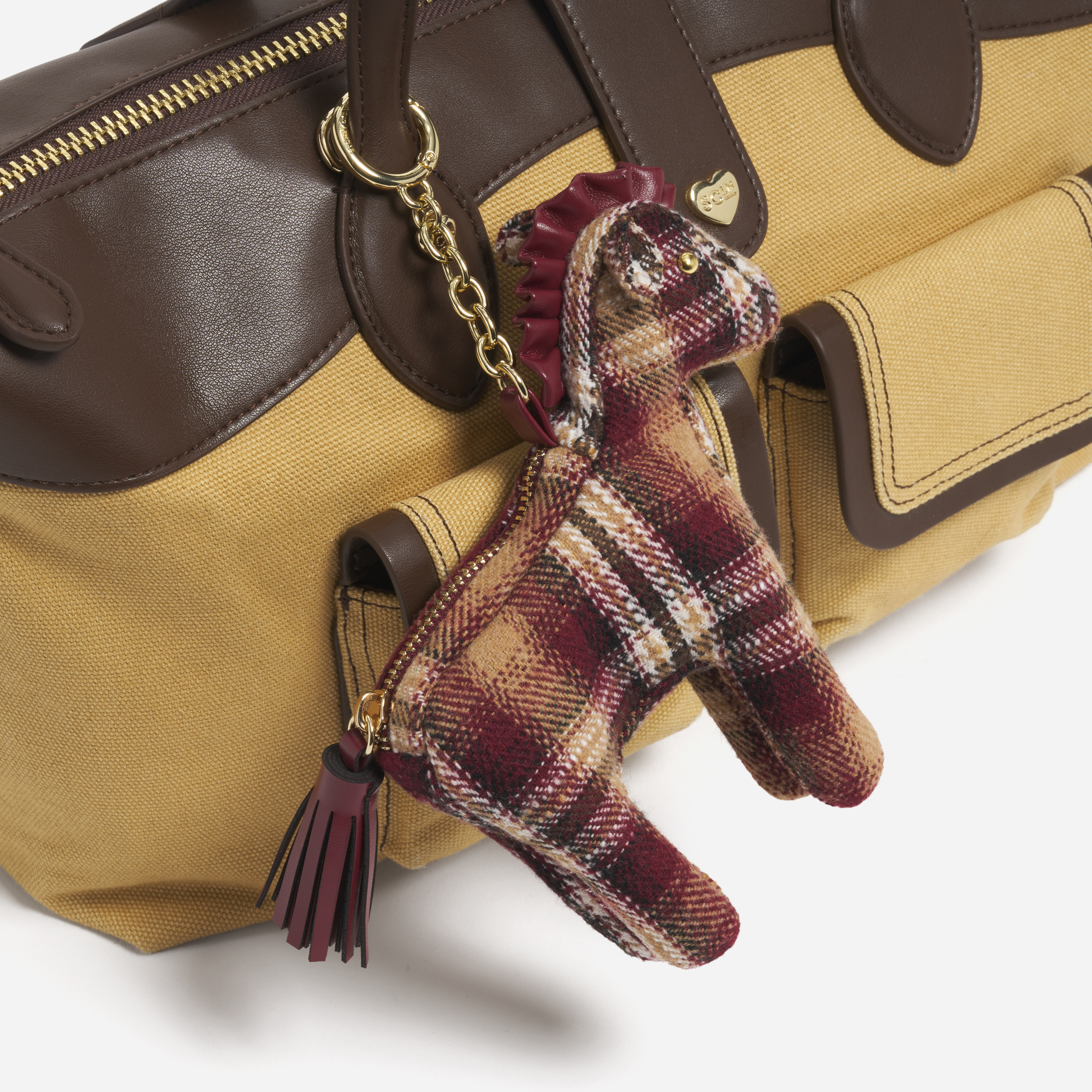 Horse Pouch Bag Charm