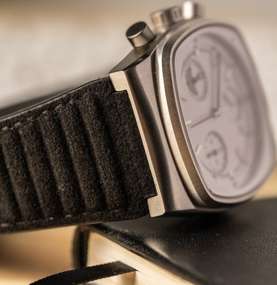Brew Black Suede Metric Strap Suede Strap