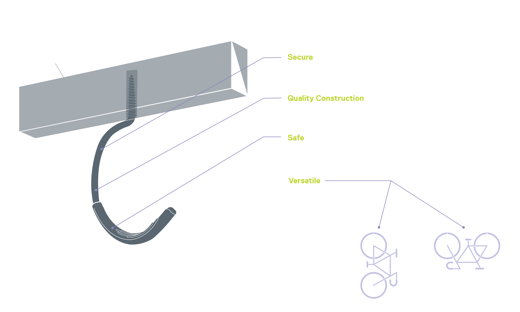 Jumbo J Hooks 2-Pack diagram