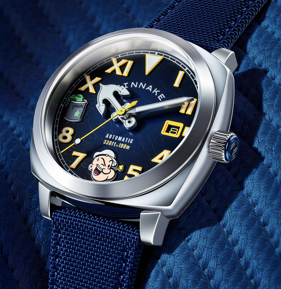 Spinnaker Hull California Automatic Popeye Sailors & Sweethearts Limited Edition Popeye Limited Edition