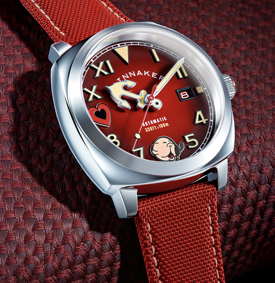 Spinnaker Hull California Automatic Popeye Sailors & Sweethearts Limited Edition Olive Oyl Limited Edition