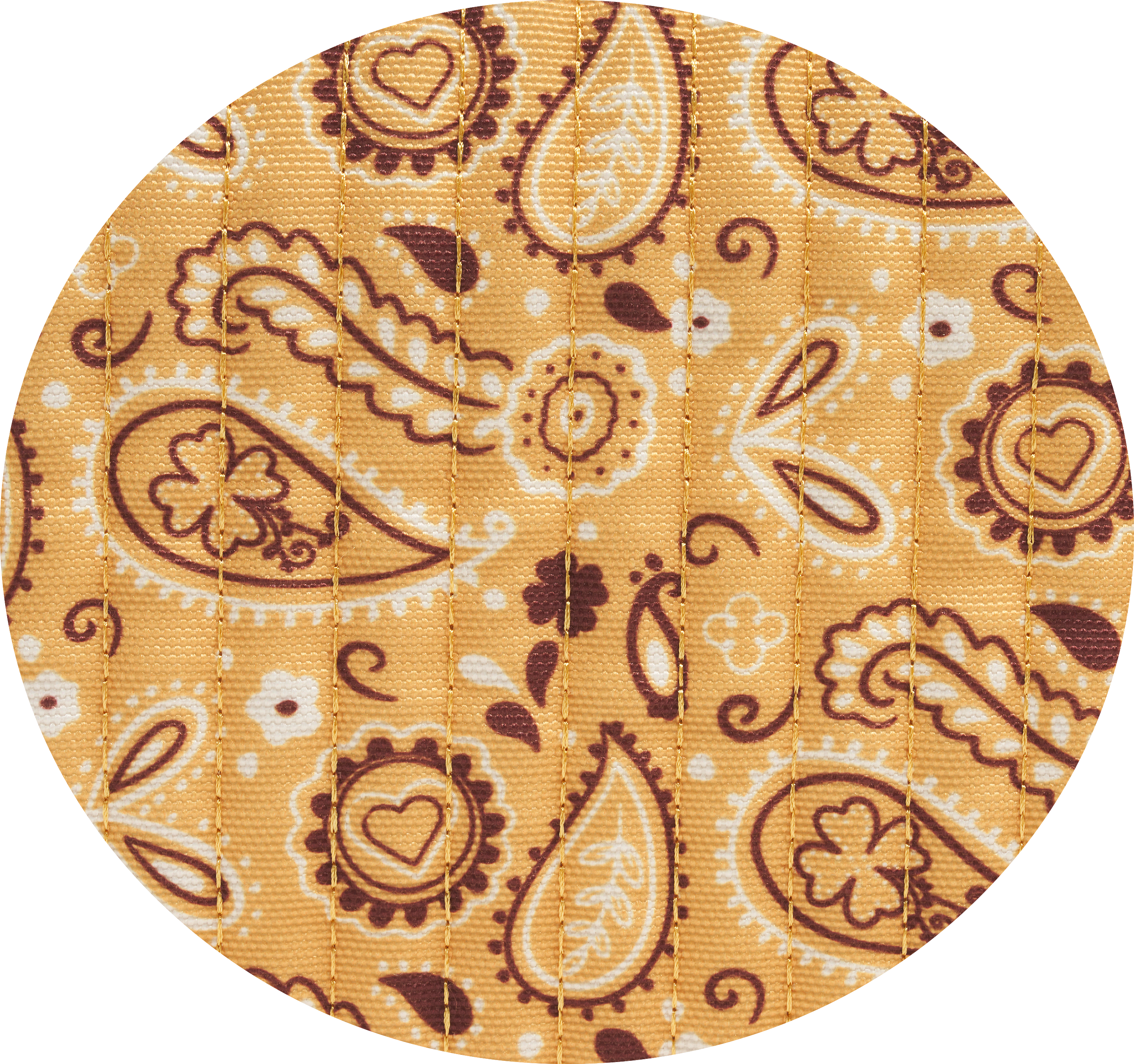 Ochre Paisley