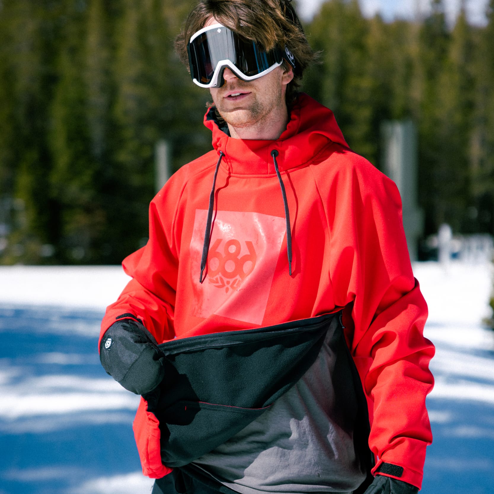 Waterproof sweatshirt snowboarding sale