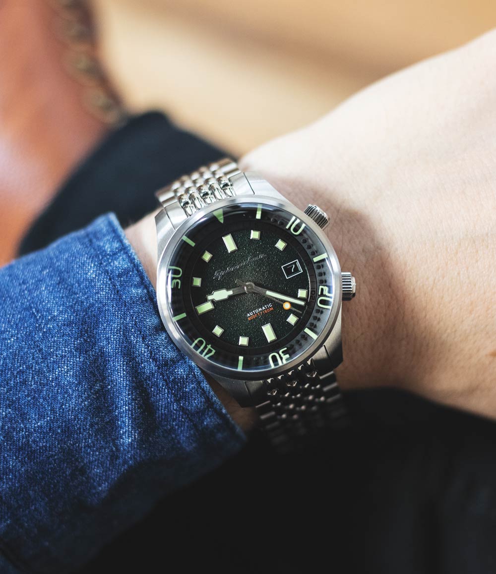 Spinnaker Bradner Automatic Emerald Green