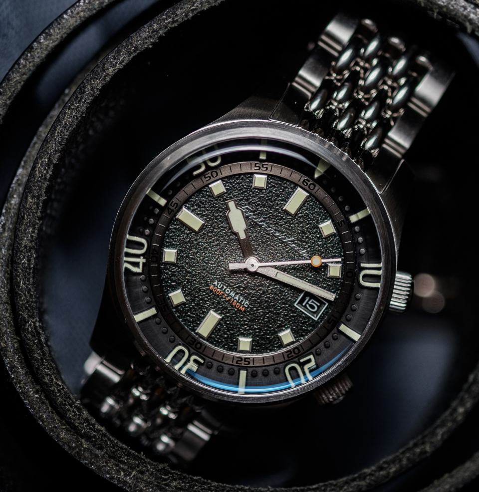 Spinnaker Bradner Automatic Emerald Green Multi-Textured Dial