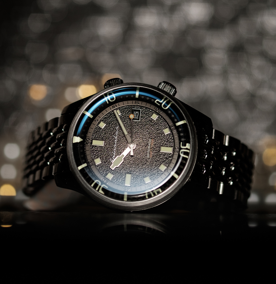 Spinnaker Bradner Automatic Emerald Green Vintage Compressor Design