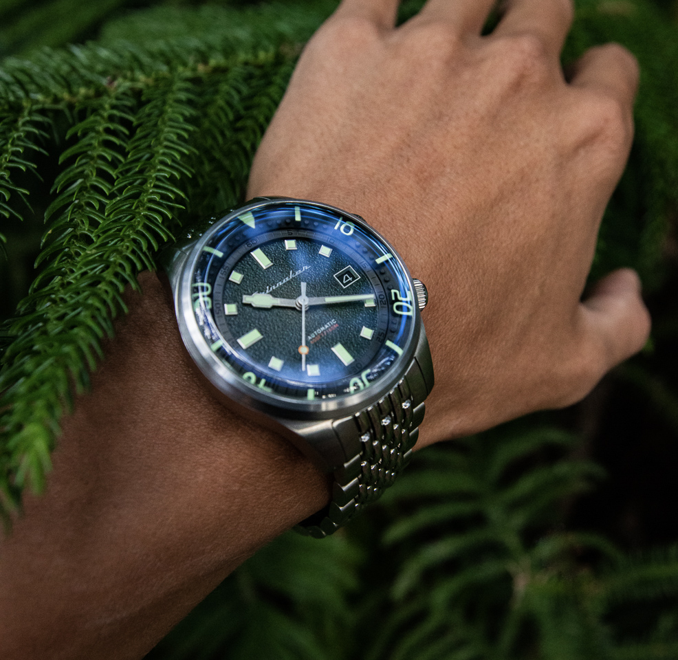 Spinnaker Bradner Automatic Emerald Green 42mm Marine-Grade 316L Steel