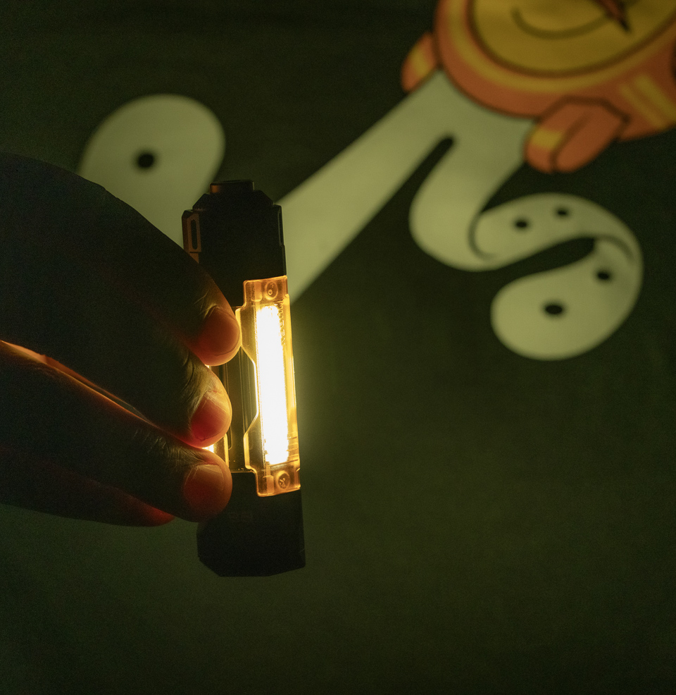 Wuben E8 V2 Modular Flashlight CountyComm Exclusive Translucent Internal Glow