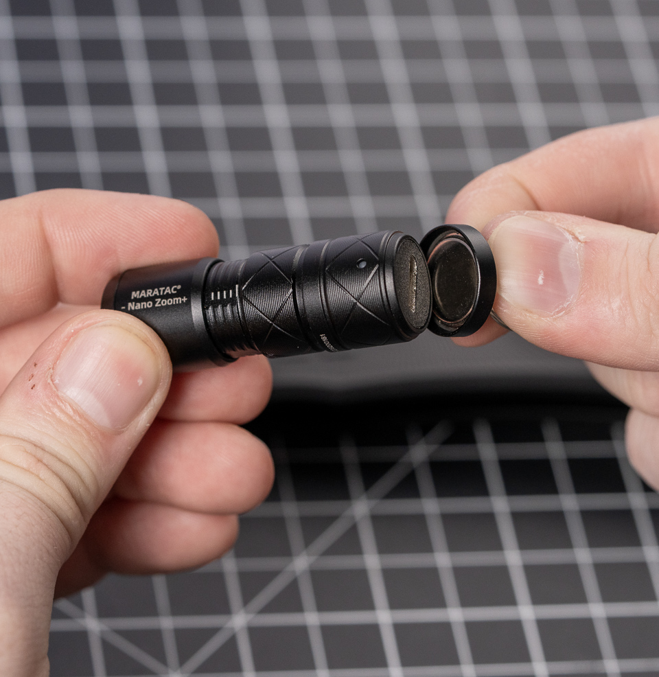 CountyComm Nano Zoom+ Flashlight Kit by Maratac® USB Type-C Charging
