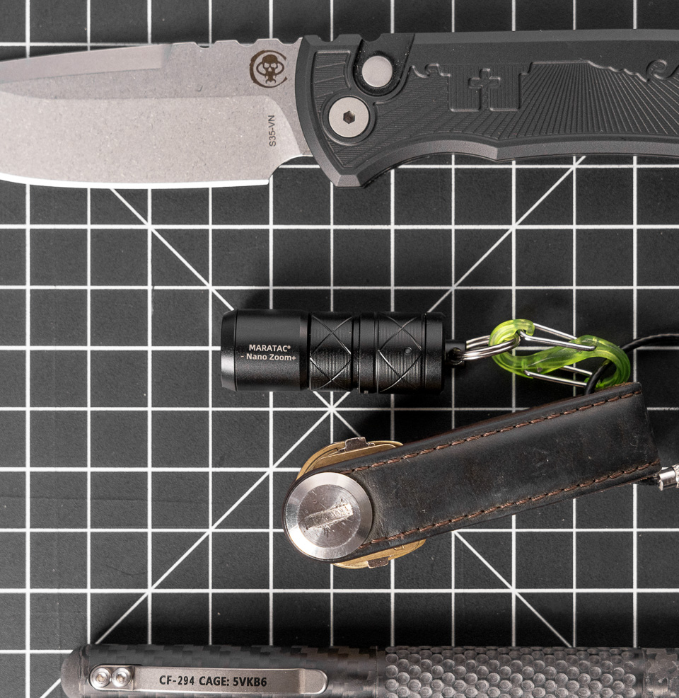 CountyComm Nano Zoom+ Flashlight Kit by Maratac® The Nano Zoom+