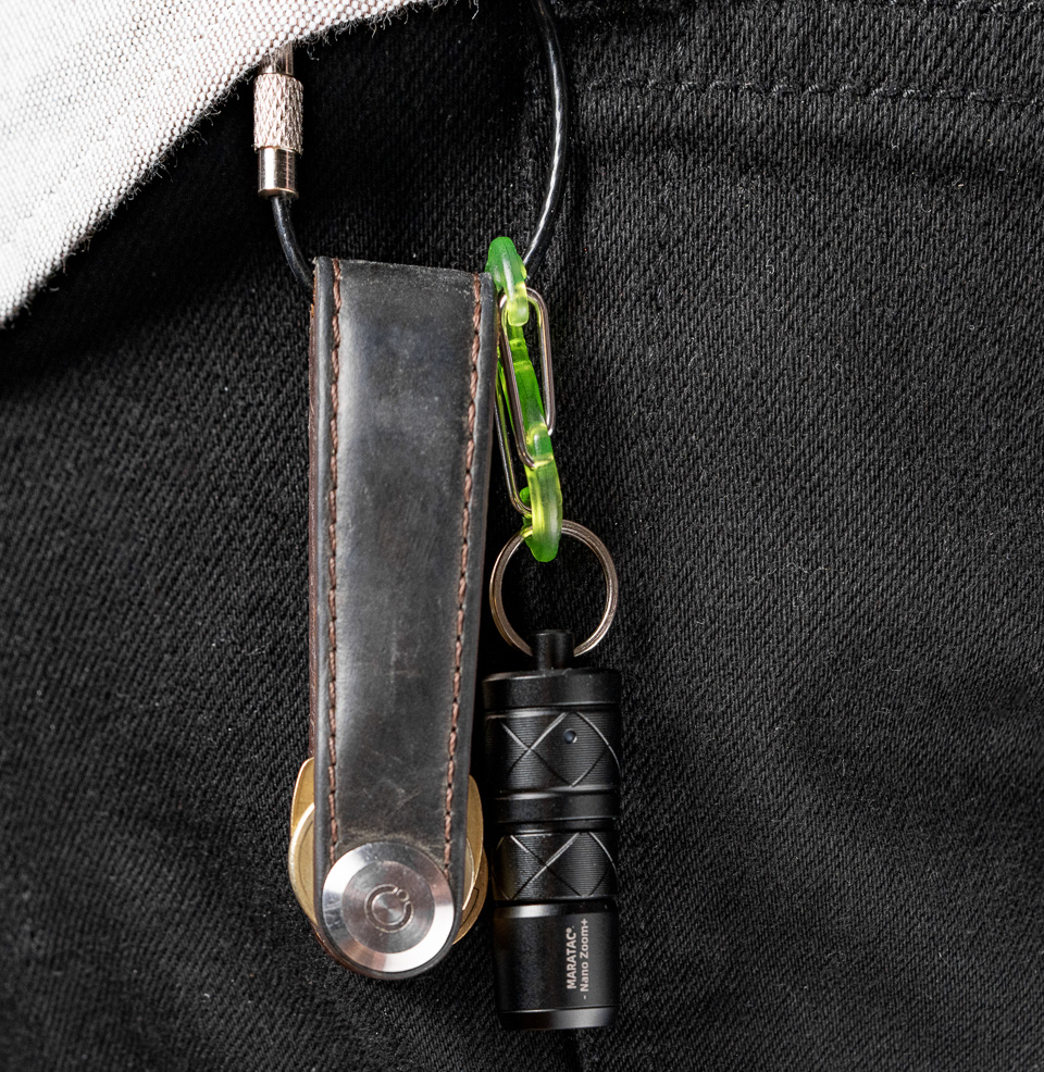 CountyComm Nano Zoom+ Flashlight Kit by Maratac® Ultra-Compact Design