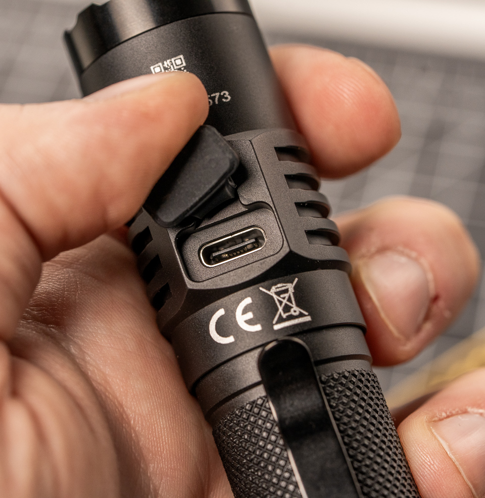 Acebeam T35 CRTF 18650 Dual Switch Flashlight USB-C Rechargeable