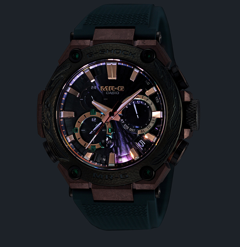 G-SHOCK MRG-B2000KT-3A Phoenix Watch Super Illuminator LED