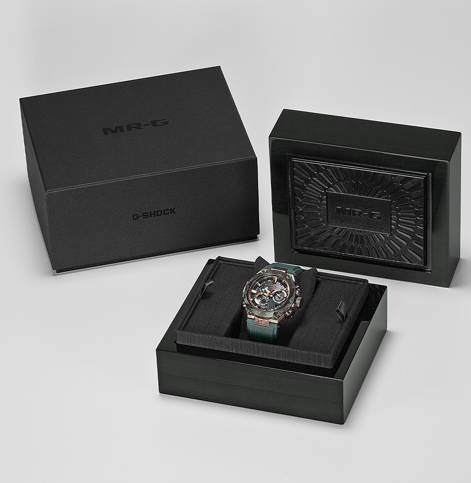 G-SHOCK MRG-B2000KT-3A Phoenix Watch Special Packaging
