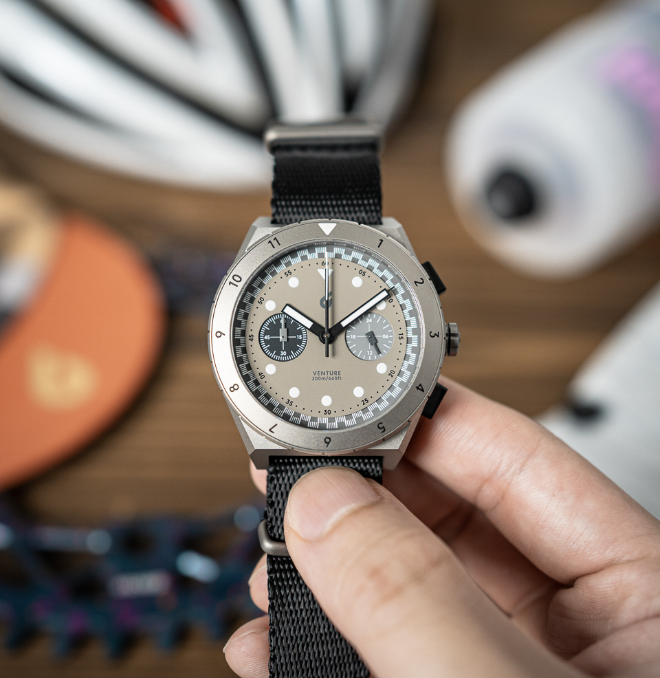 BOLDR Venture Velo Watch Collection 2 Sub-dials