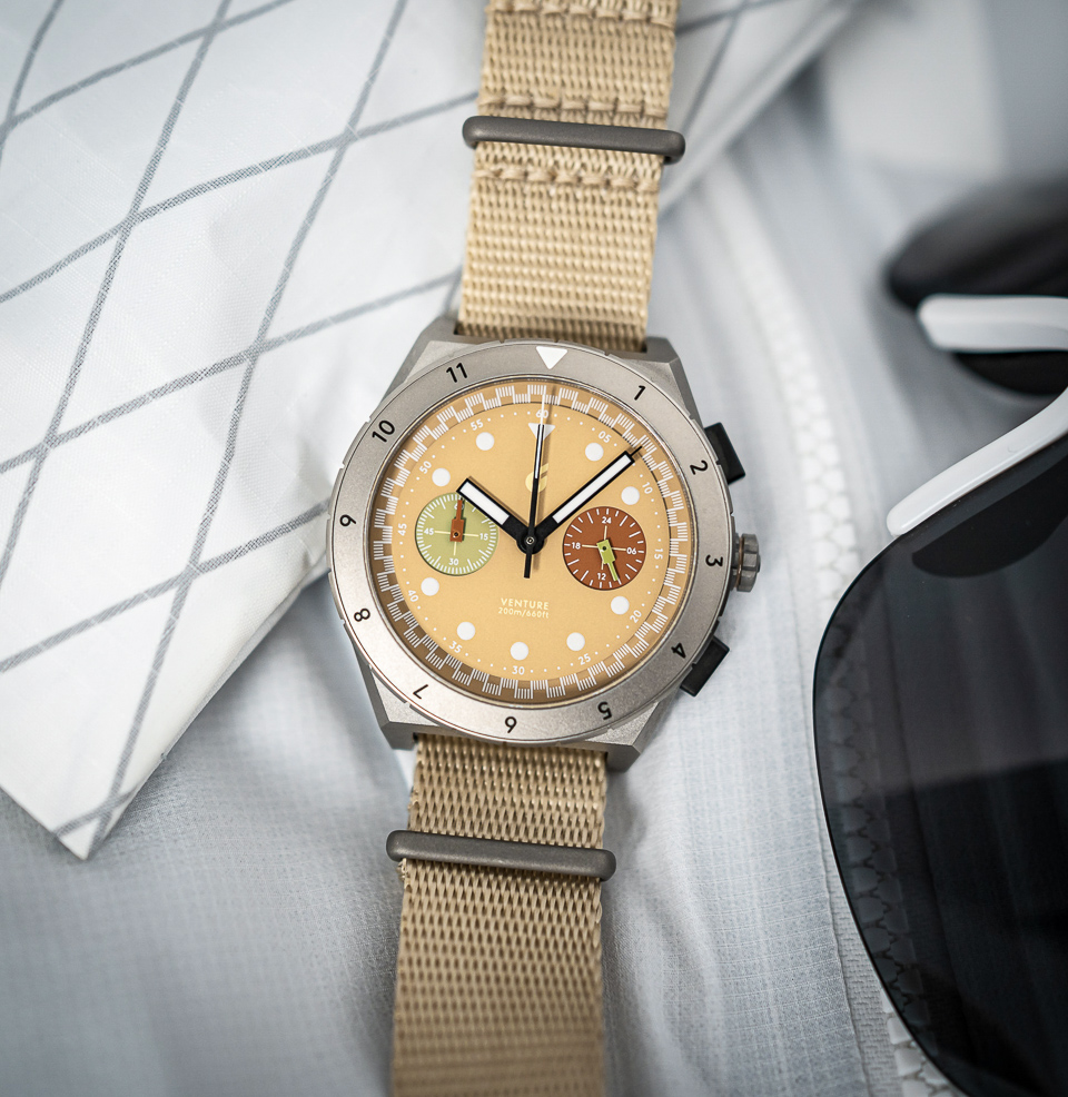 BOLDR Venture Velo Watch Collection Khaki Dial