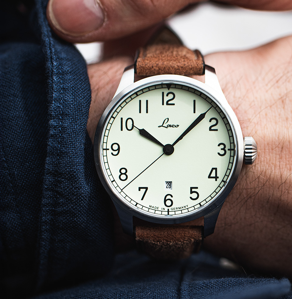 Valencia 39mm | Lume Dial 39mm Stainless Steel Case
