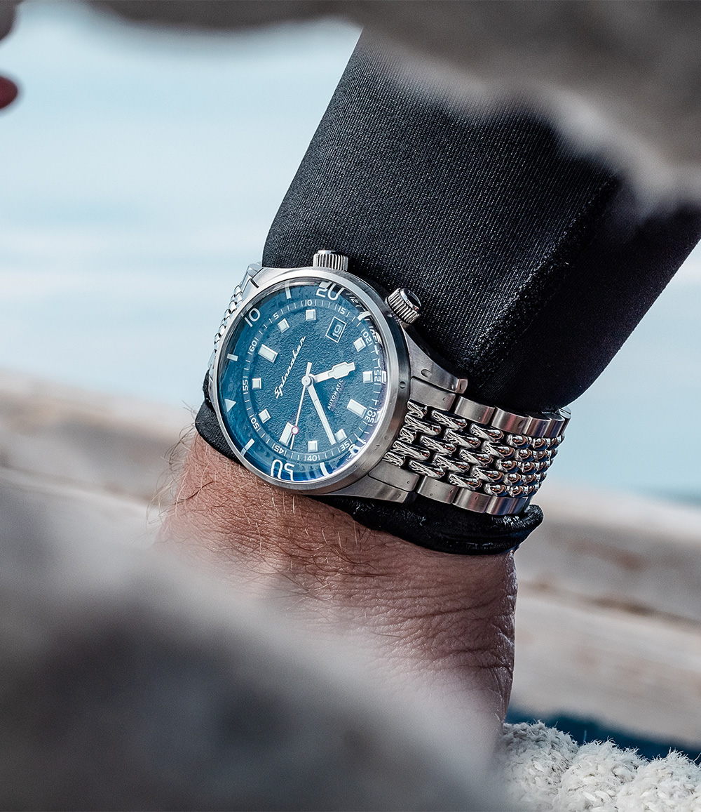 Spinnaker Bradner Automatic Petrol Black Watch