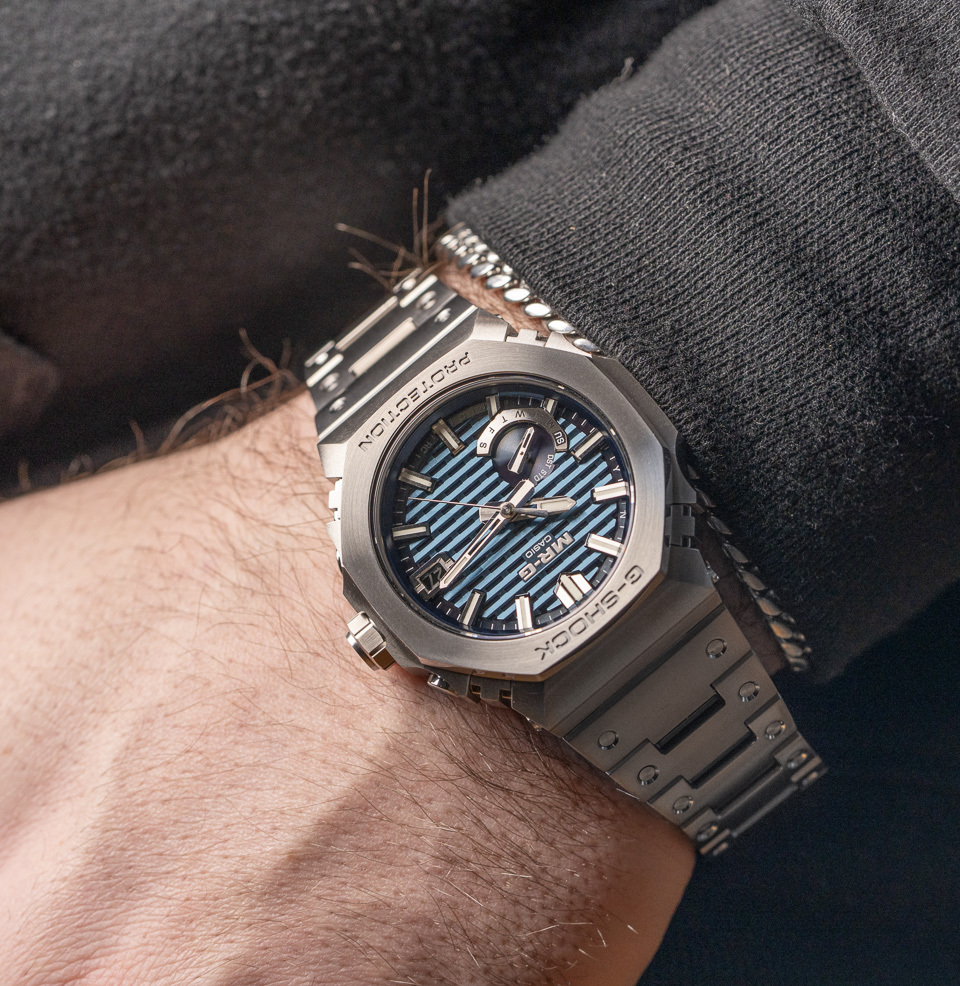 G-SHOCK MRG-B2100D-2A Watch 44.4mm rugged profile