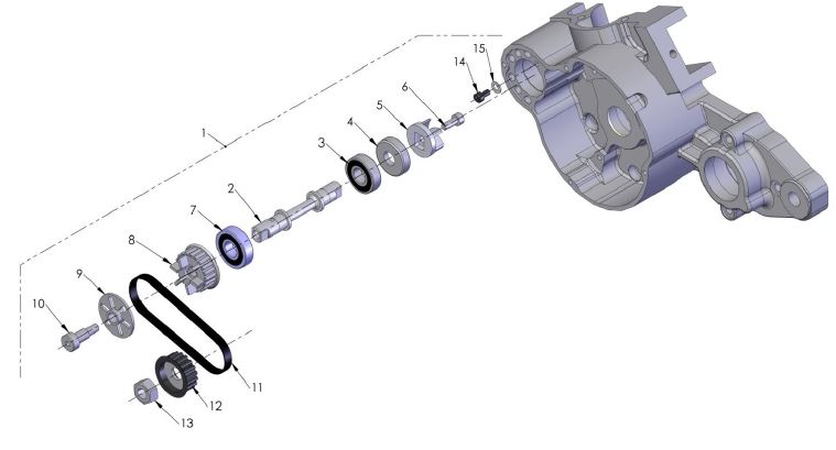 ENGINE WATER PUMP