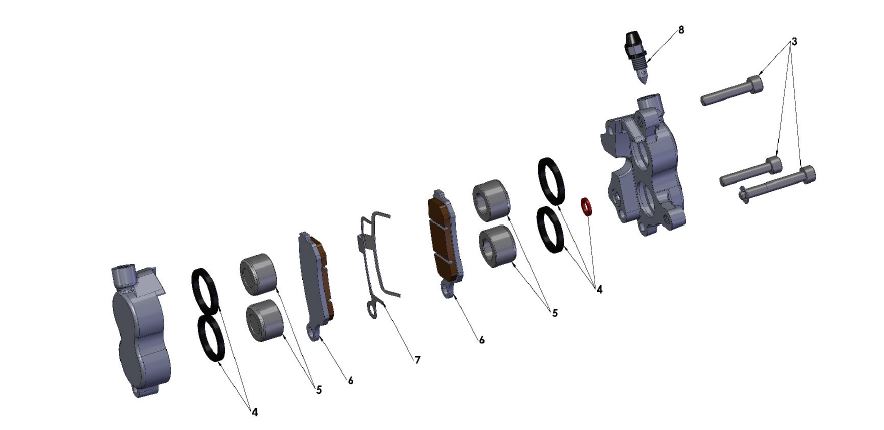 BRAKES FRONT CALIPER