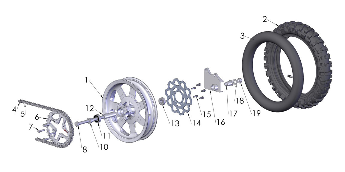 WHEEL REAR