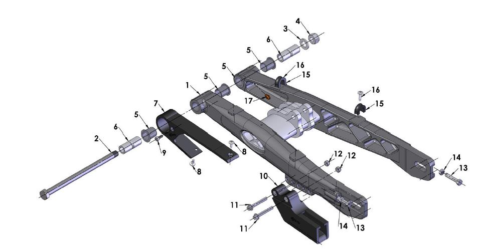 SWINGARM ASSEMBLY