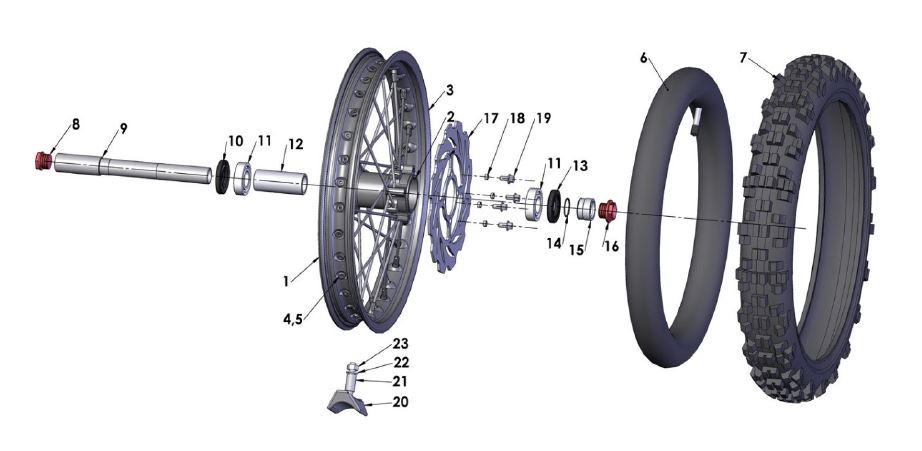WHEEL FRONT